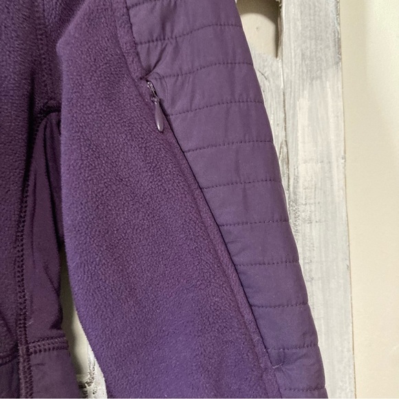 Lululemon Fleecy Keen Deep Zinfandel Purple Full Zip Hoodie Jacket - Picture 10 of 16